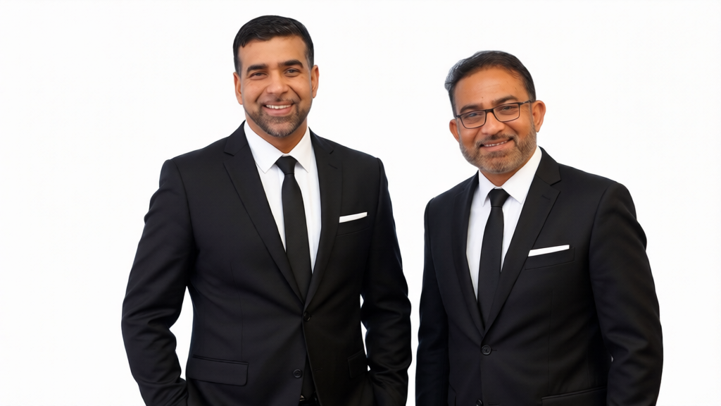Aziz and Faisal — London PCO Centre Founders